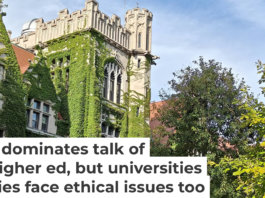 A wider look at ethical questions around generative AI brings in much more than academic integrity. Huaxia Zhou via Getty Images